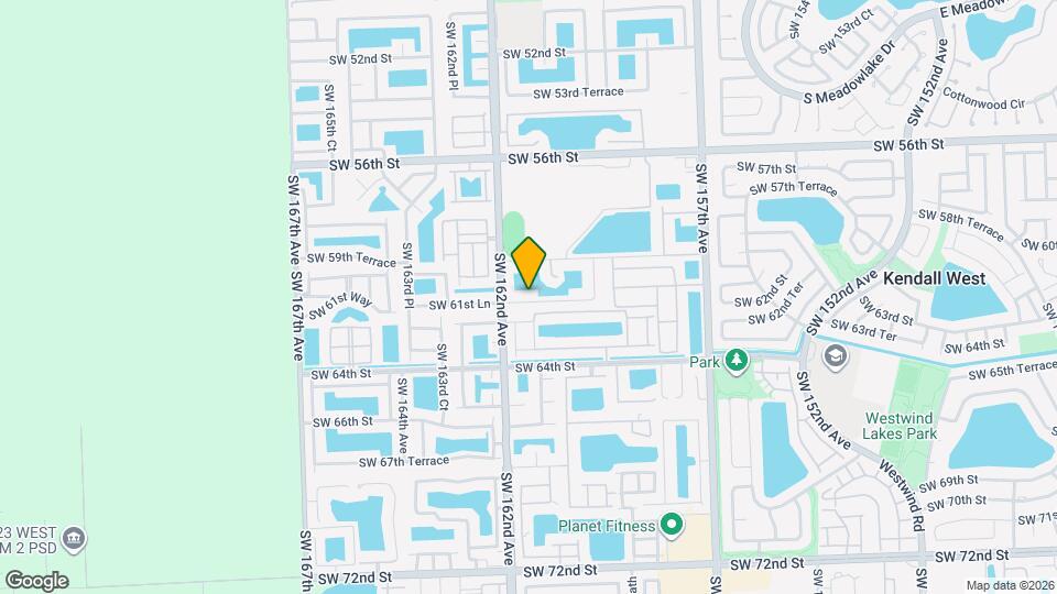 16119 SW 61st Ln Map and Location Details