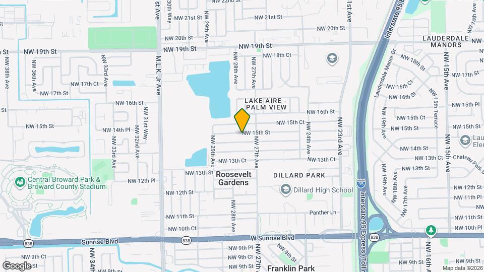 2734 NW 15th St Map and Location Details