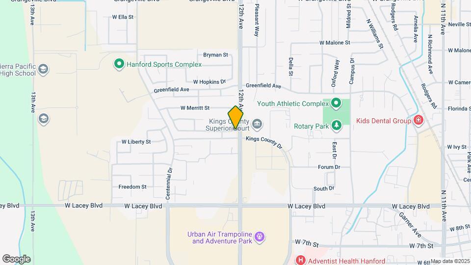 851 N Hartnell Pl Map and Location Details