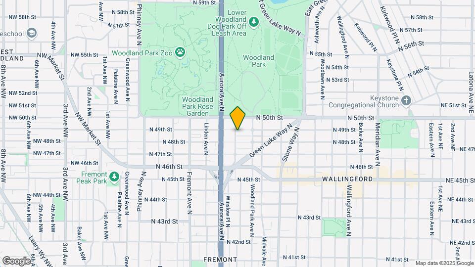 1001 N 49th St Map and Location Details