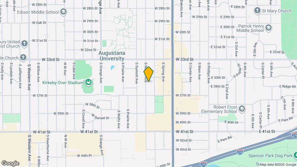 2714 S Norton Ave Map and Location Details