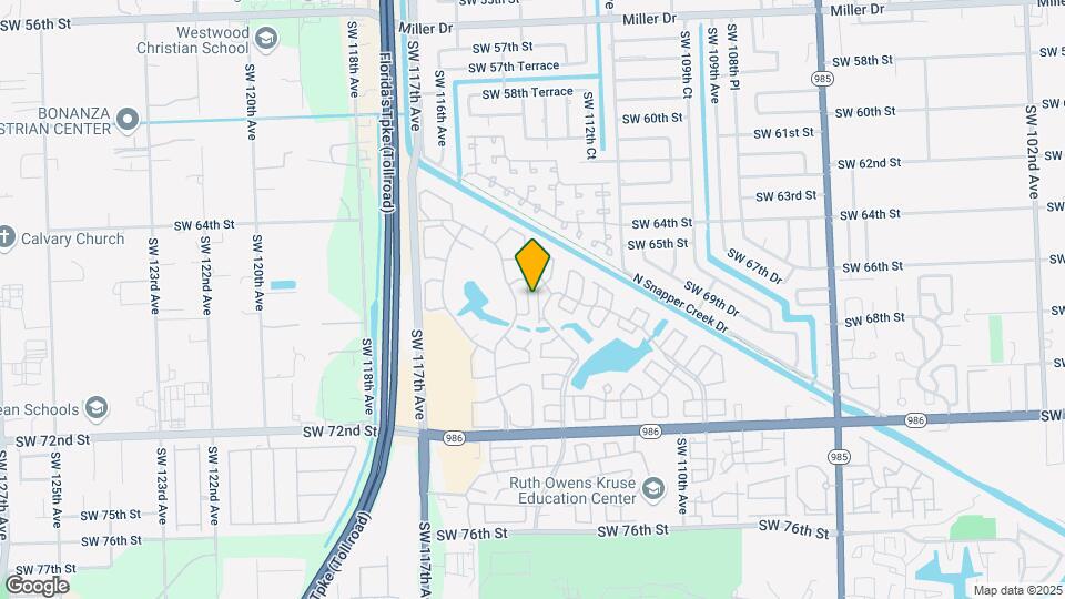6608 SW 114th Ave Map and Location Details