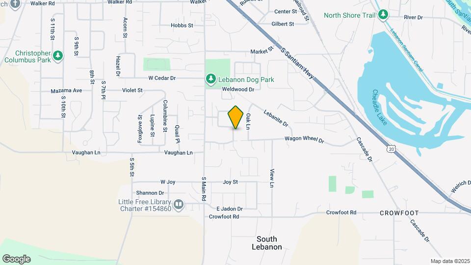 3200 Oak Terrace Dr Map and Location Details