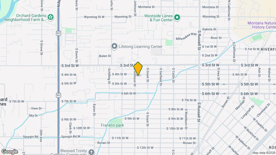 1951 S 4th St W Mapa y Detalles de la Ubicación