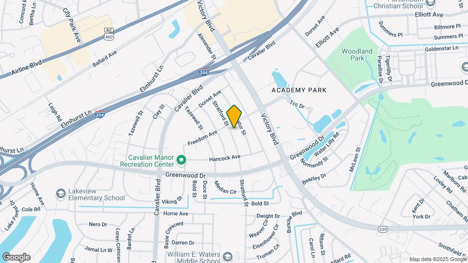 1519 Stratford St Map and Location Details