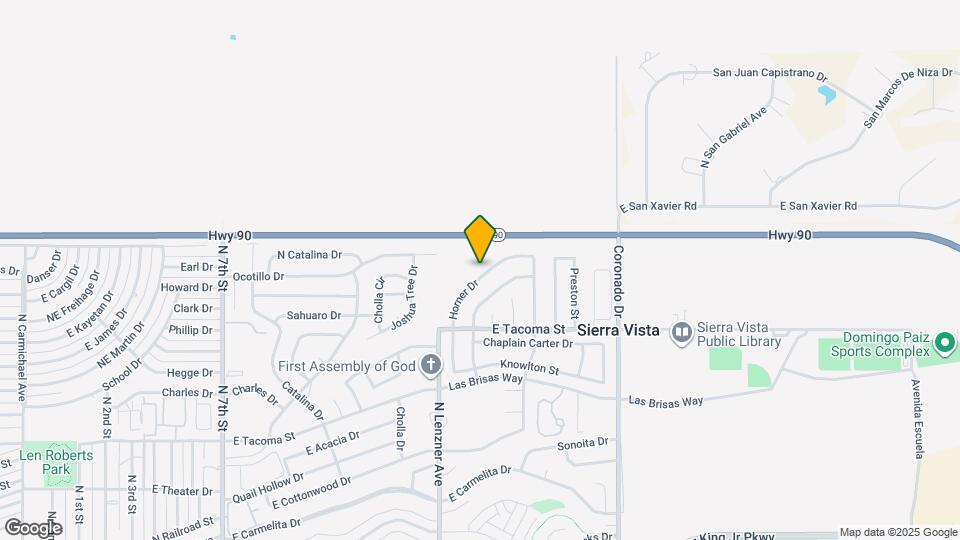 1164 Horner Dr Map and Location Details