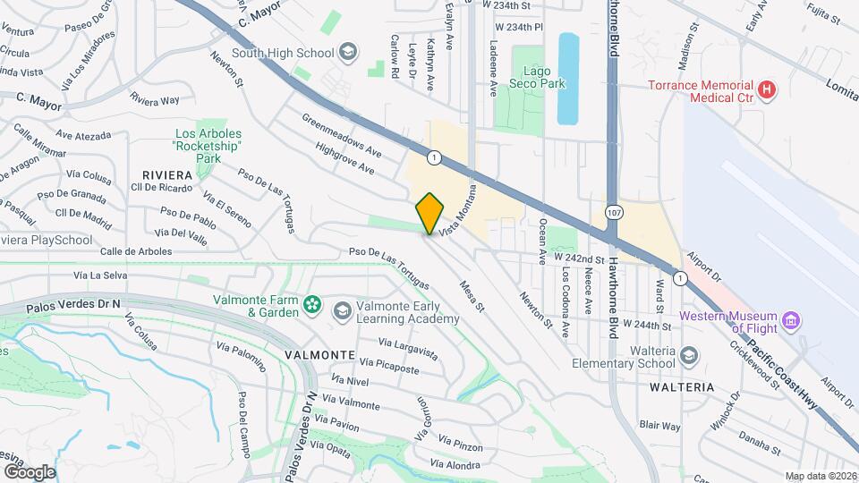 4309 Mesa St Map and Location Details