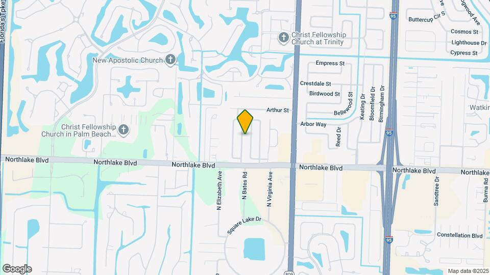 9130 E Highland Pines Blvd Map and Location Details