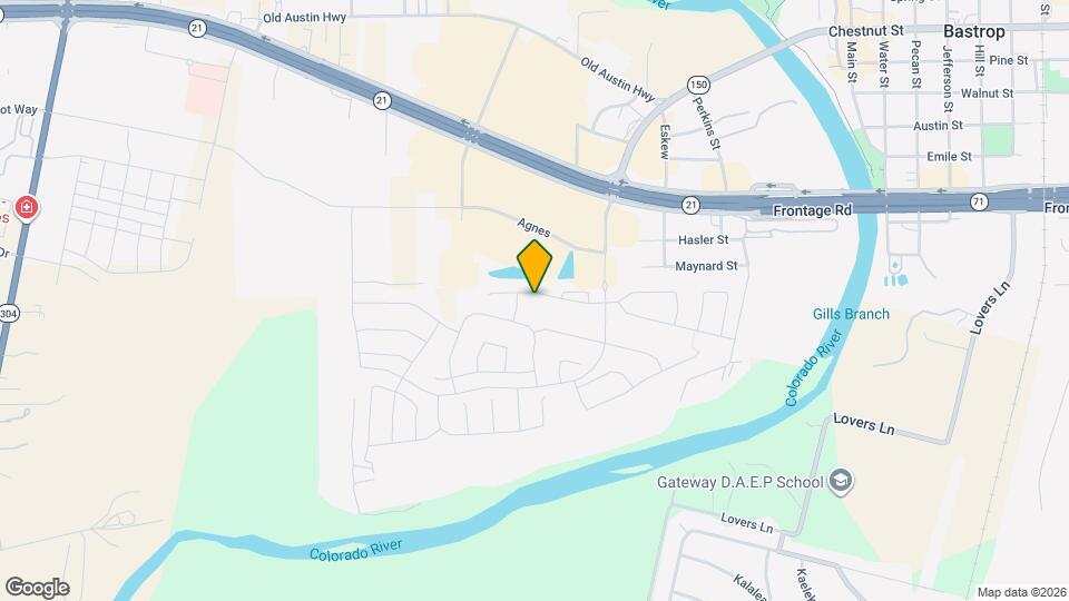 214 Hidden Springs Dr Map and Location Details