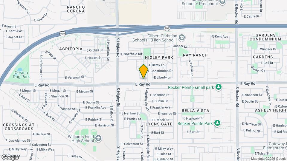 3373 E Liberty Ln Mapa y Detalles de la Ubicación