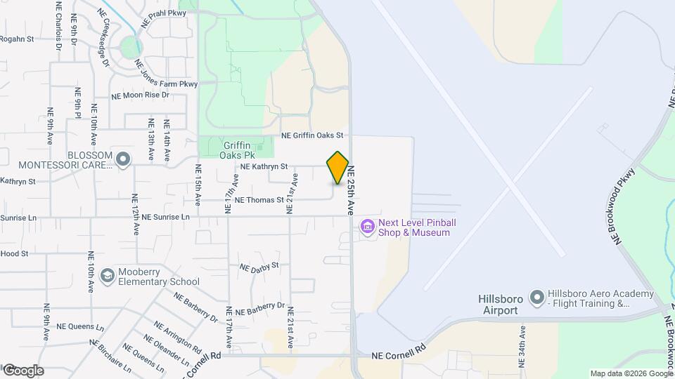 1760 NE 24th Ave Map and Location Details