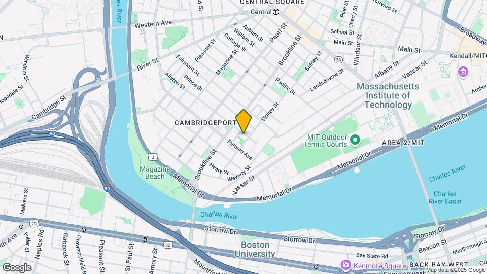 68 Allston St Map and Location Details