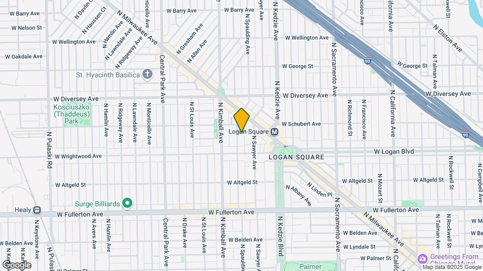 2631-2637 N Spaulding Ave Map and Location Details