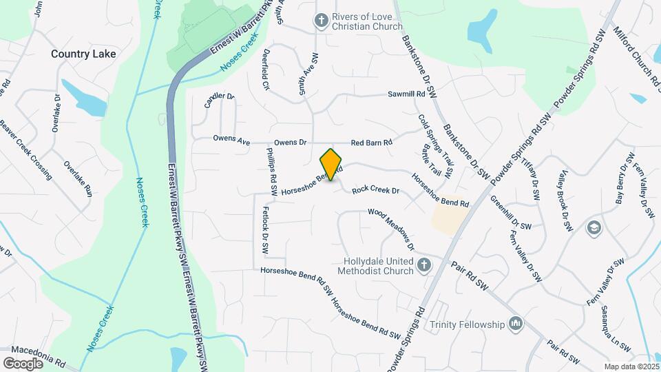 2538 Rock Creek Ct Map and Location Details