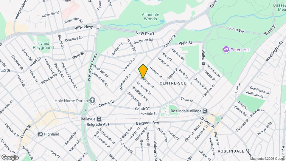 98 Fletcher St Map and Location Details