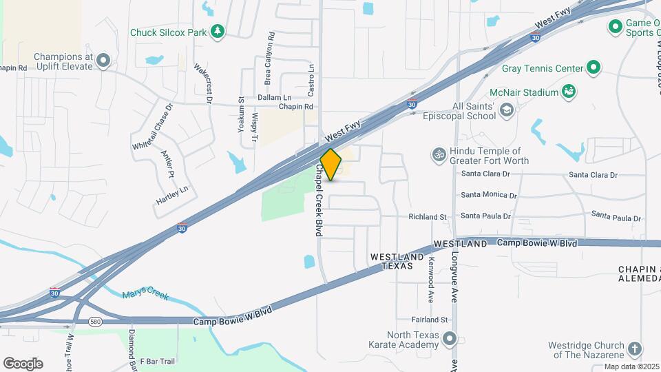 10173 Chapel Springs Trail Map and Location Details