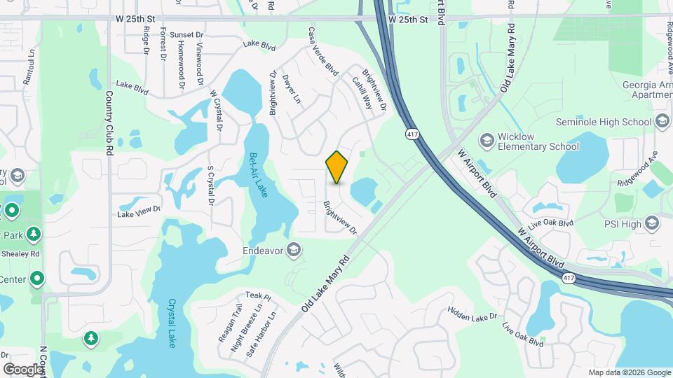 844 Delfino Pl Map and Location Details