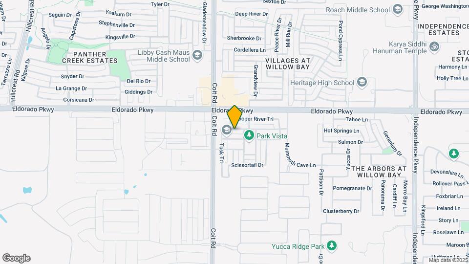 12829 Teton St Mapa y Detalles de la Ubicación