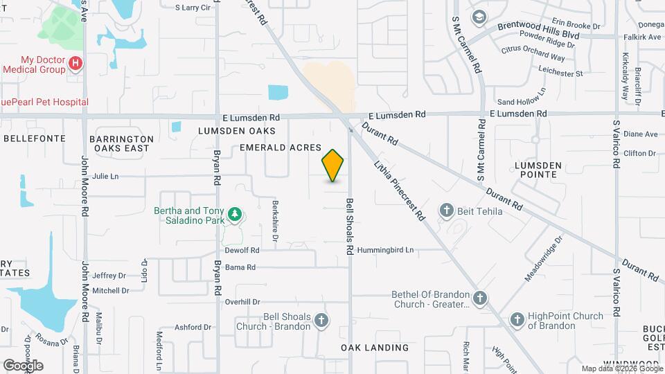 906 Homewood Dr Map and Location Details