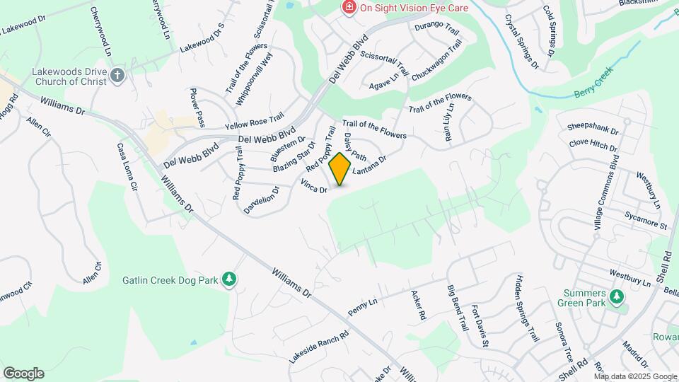 121 Vinca Dr Map and Location Details