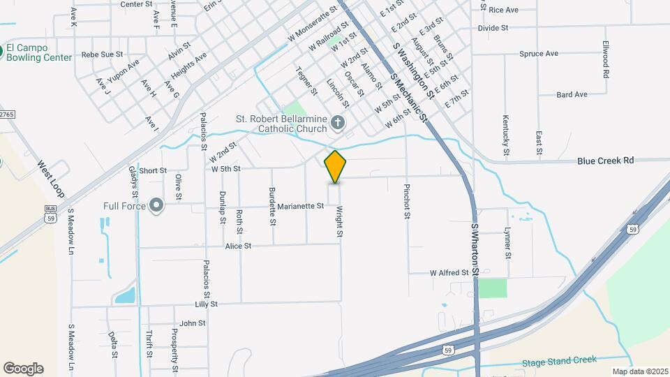 802 Wright St Map and Location Details