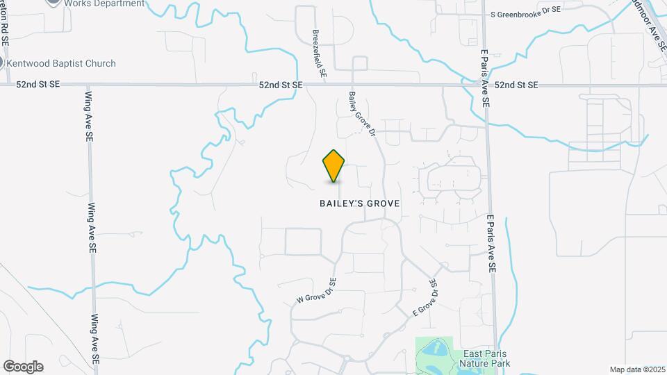 5453 W Heathwood Dr SE Map and Location Details