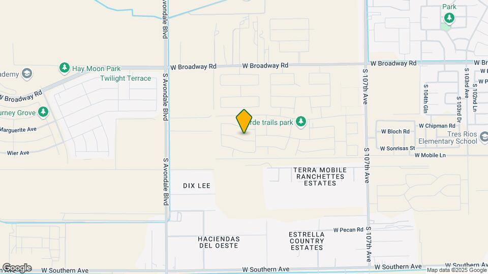 11148 W Bloch Rd Map and Location Details