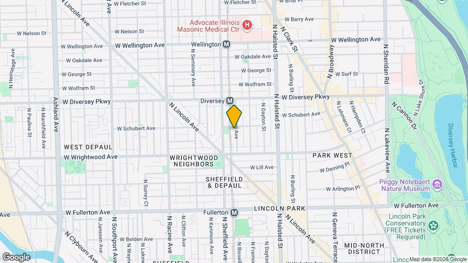 2652 N Wilton Ave Map and Location Details