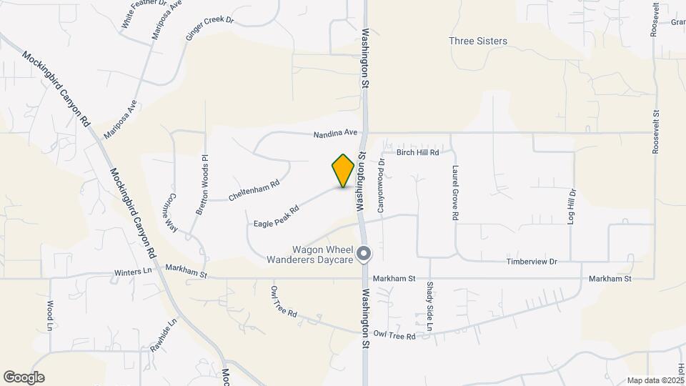 16935 Eagle Peak Rd Mapa y Detalles de la Ubicación