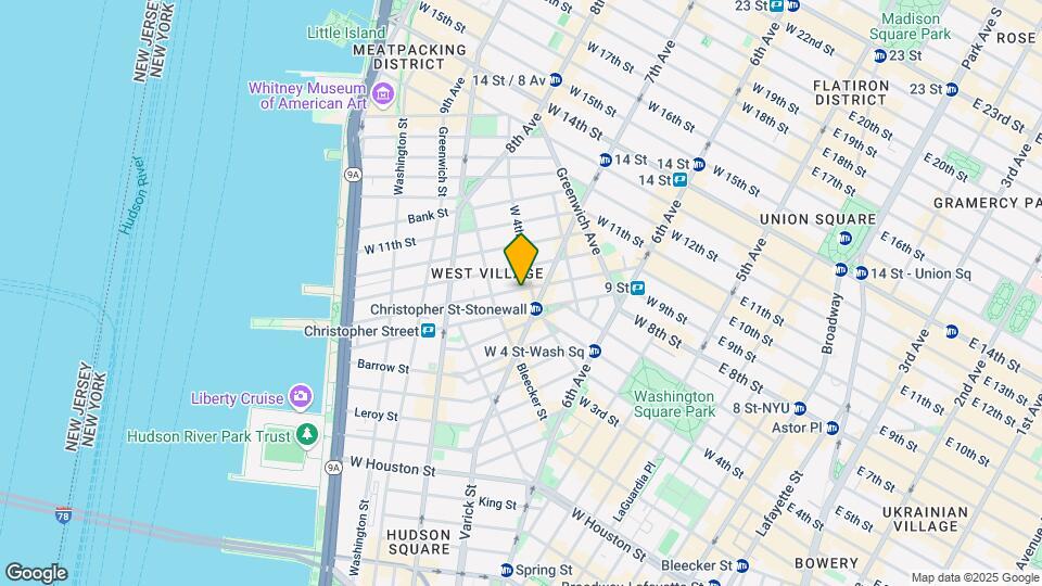 190 West 10th Street Map and Location Details