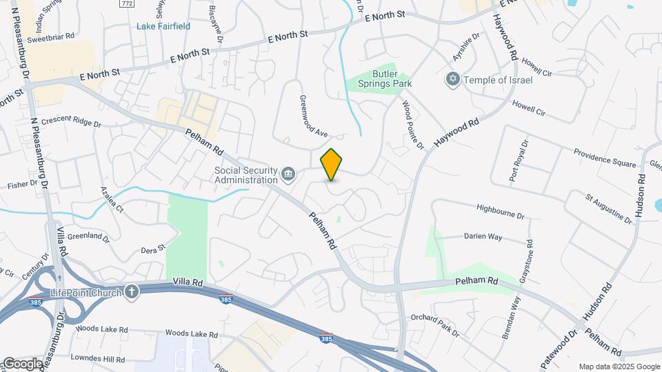 1317 Loch Lomand Dr Map and Location Details