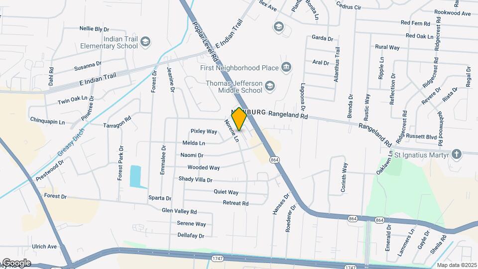 4301 Norene Ln Map and Location Details