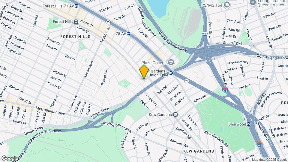 118-17 Union Tpke Map and Location Details