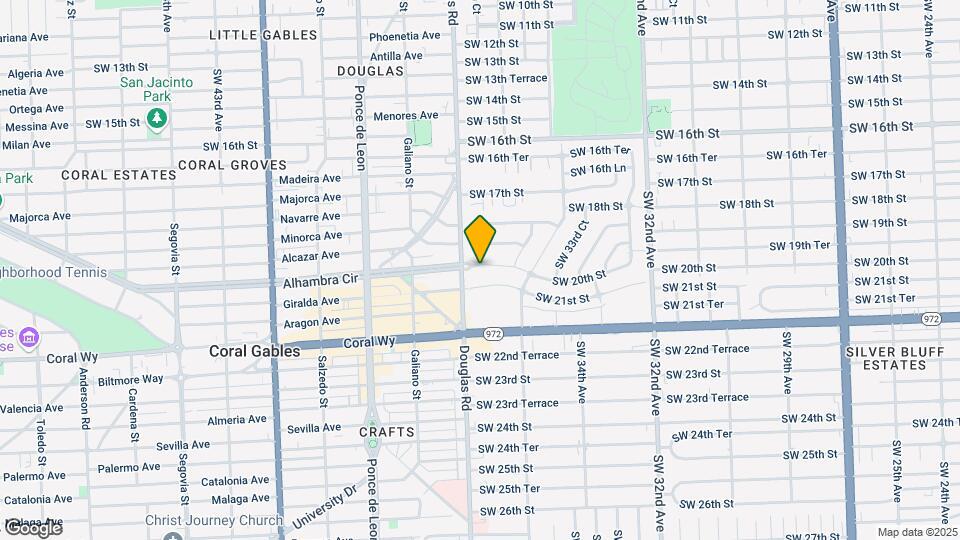 3670 SW 20th St Map and Location Details