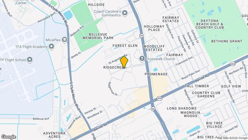 1121 Clearwater Rd Map and Location Details