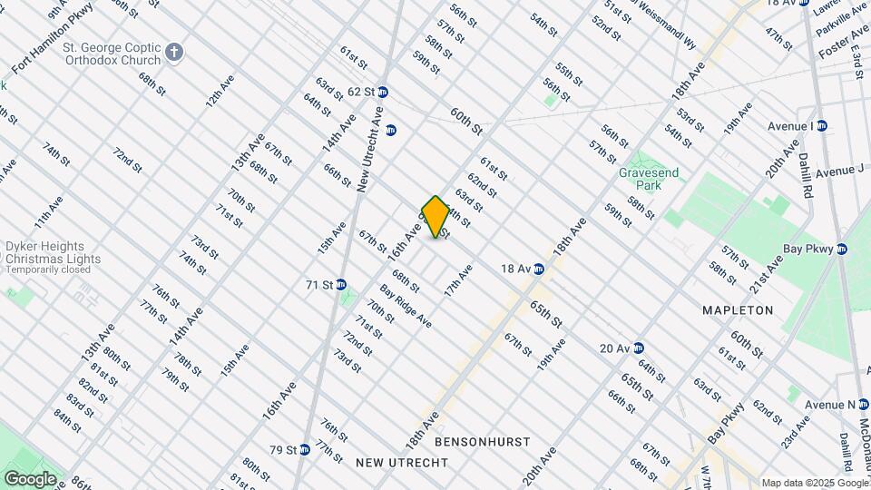 1637 66th St Map and Location Details