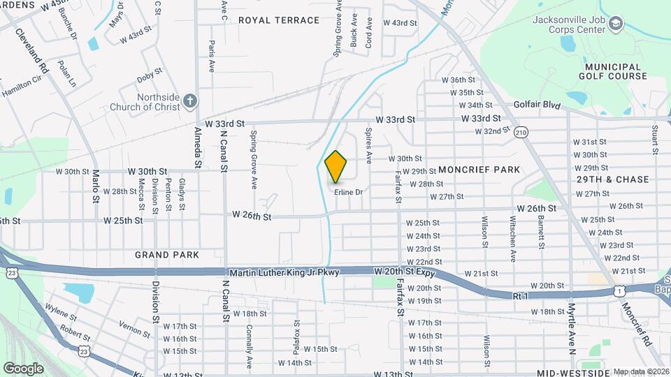 1987 Erline Dr Map and Location Details