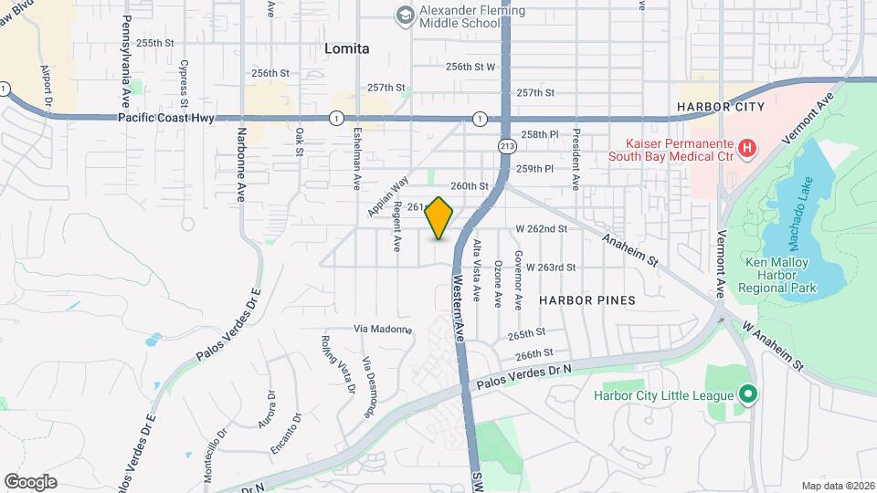 1801 263rd St Map and Location Details