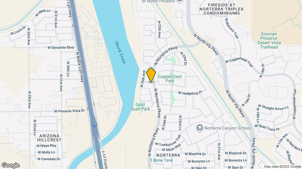 2503 W Gambit Trail Map and Location Details