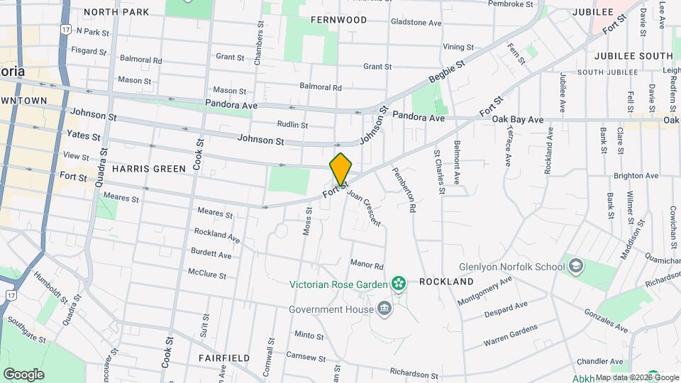 1060 Craigdarroch Rd Map and Location Details