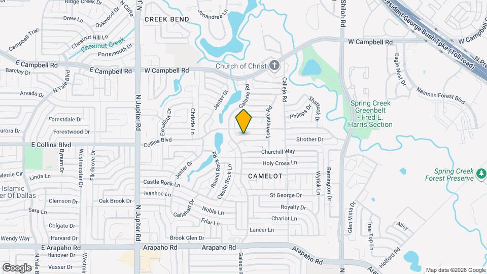 2937 Carnaby Ln Map and Location Details