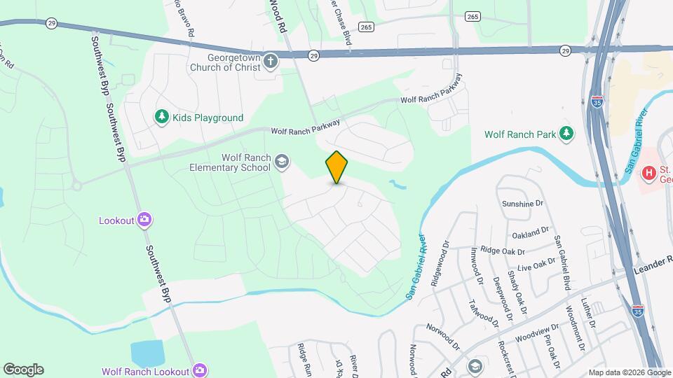 1132 Spring Gulch Ln Map and Location Details