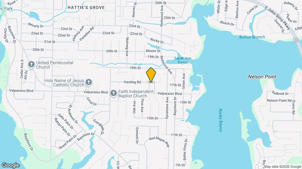 304 Harding Rd Map and Location Details