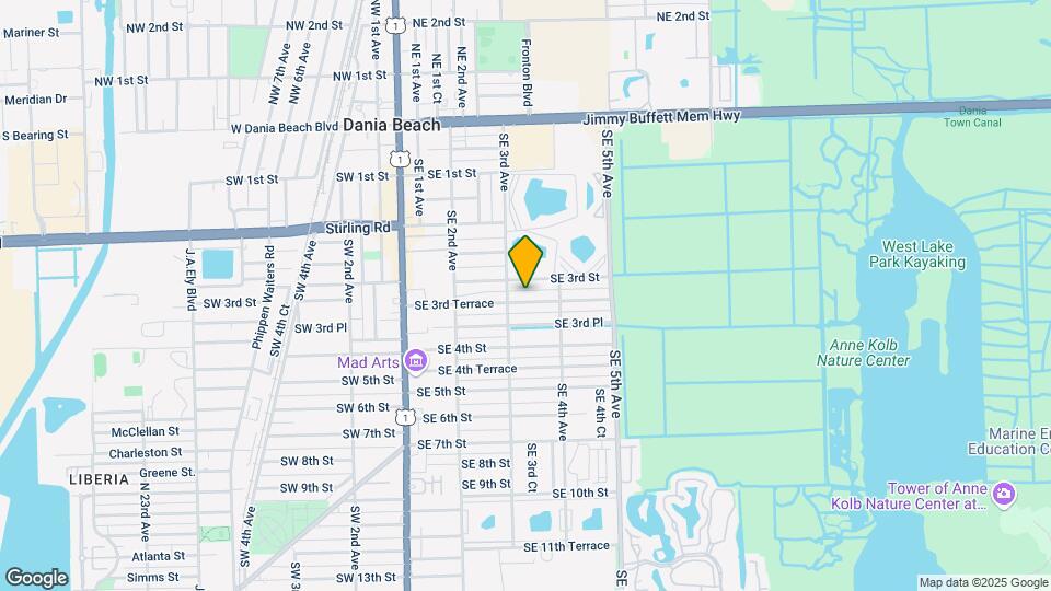 313 SE 3rd Ter, Unit D4 Map and Location Details