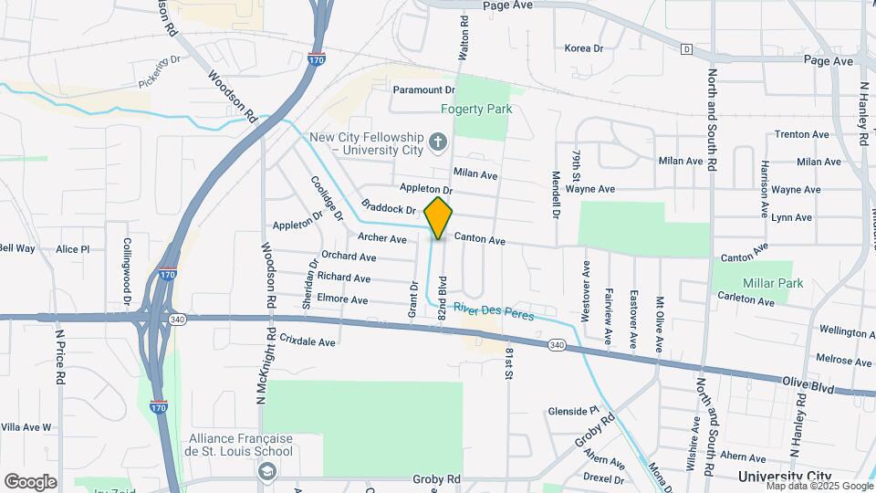 1321 82nd Blvd Map and Location Details