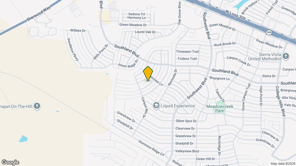 4925 Scarlet Oak Dr Map and Location Details