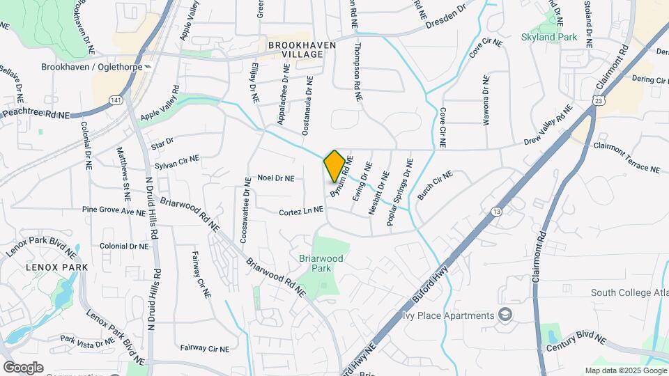 2344 Bynum Rd NE Map and Location Details