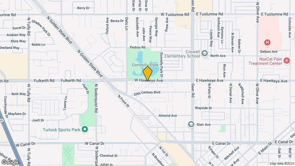 500 W Hawkeye Ave Map and Location Details