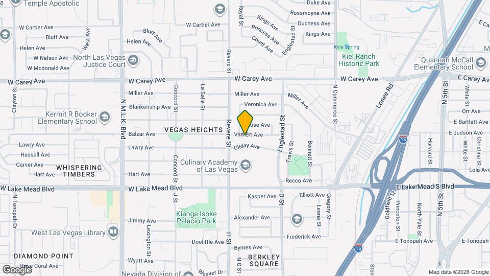 717 Van Ert Ave Map and Location Details