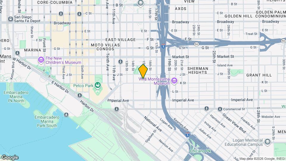 362 15th St Map and Location Details